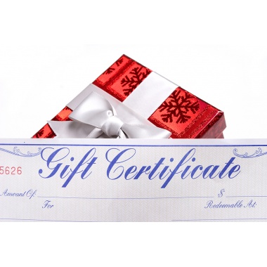 gift certificate sample theme